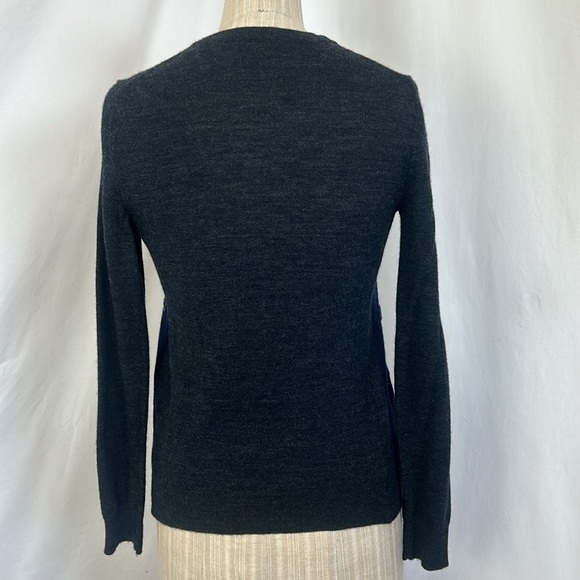 Marc by Marc Jacobs charcoal knit and beaded cardigan XS - Picture 3 of 4